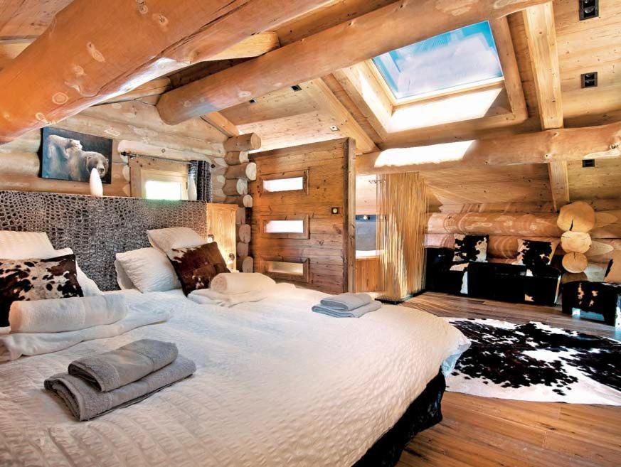 Chalet De Luxe "Lodge Des Sens" - Jacuzzi & Sauna - 12 Pers Bolquere Экстерьер фото